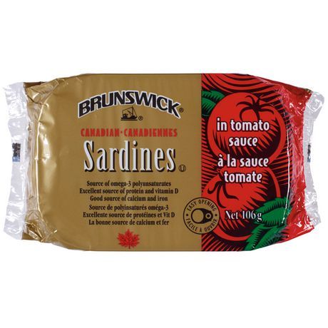 Brunswick Sardinas en Salsa de Tomate 3.7oz (106g)