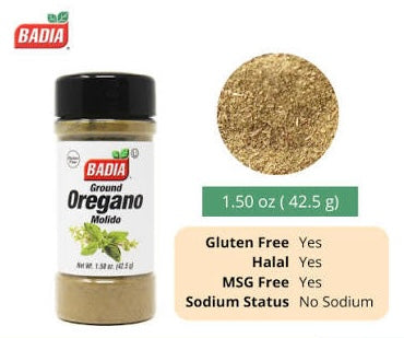 Orégano molido Badia 42,5 g