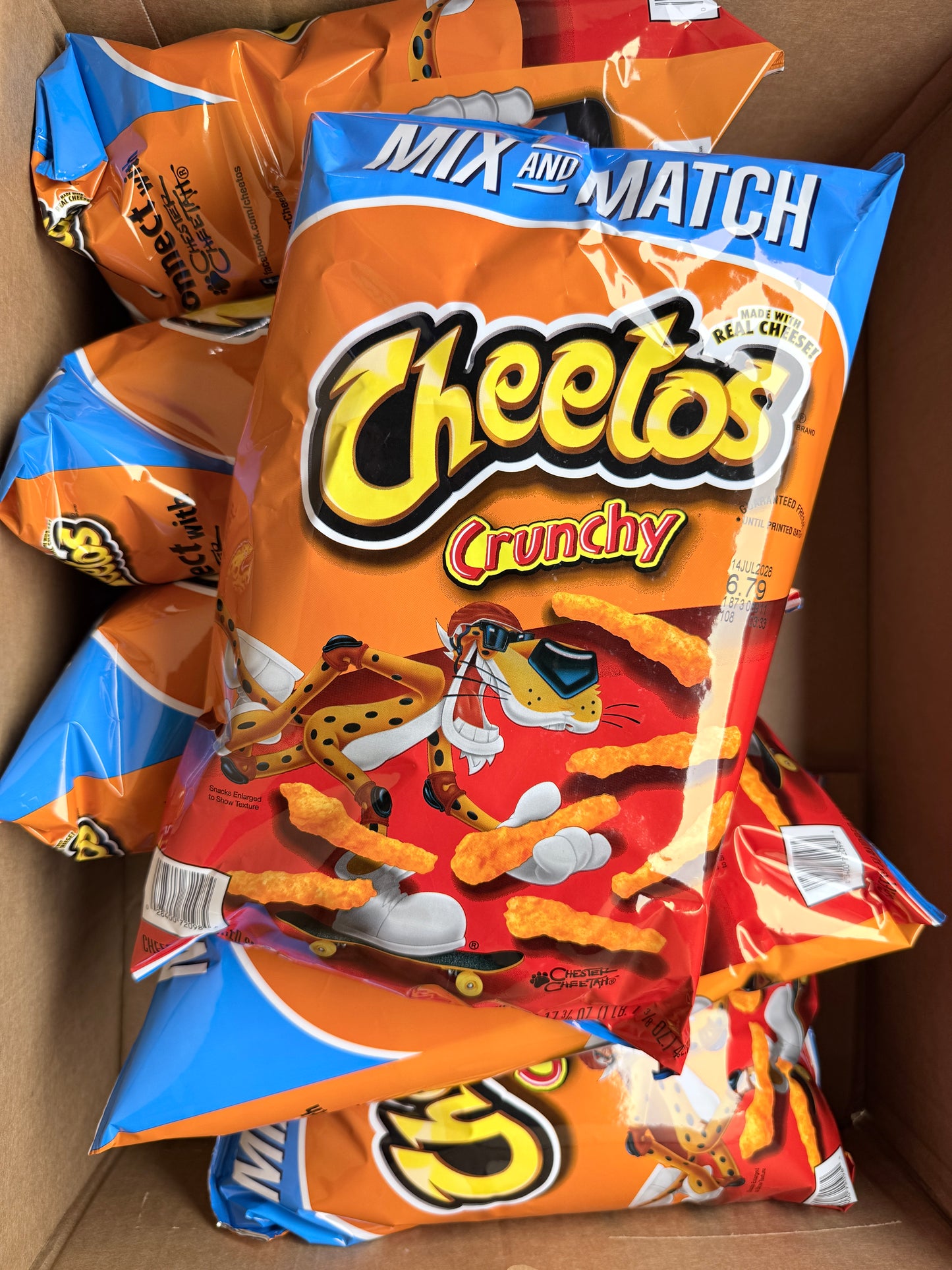 Cheetos Crunchy - Mega pak 17,875oz (506.7g)