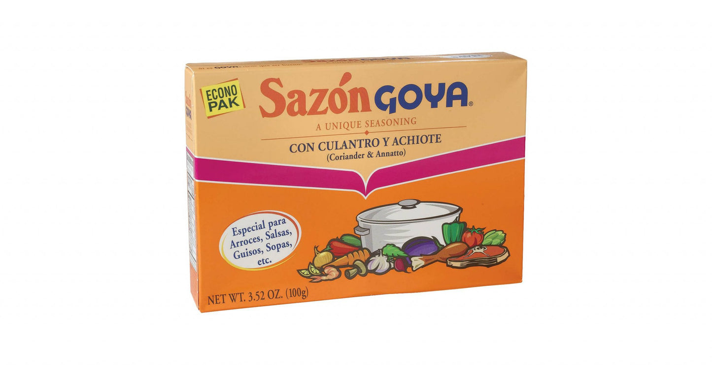 Goya Sazon Saffron Seasoning 1.41oz (40g)