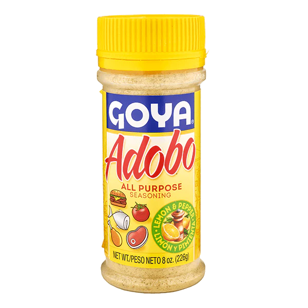 Goya Adobo sazonador para todo uso limón y pimienta 8oz (226g)