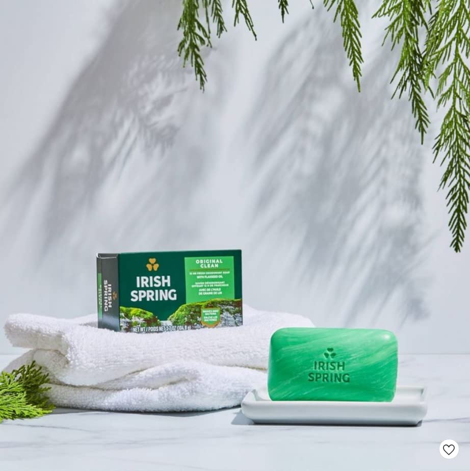 IRISH Spring Green Bath 3.75oz (106.3g) - 1stuk
