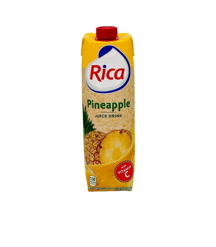 Rica Pineapple Juice Drink 12 x 1 Liter