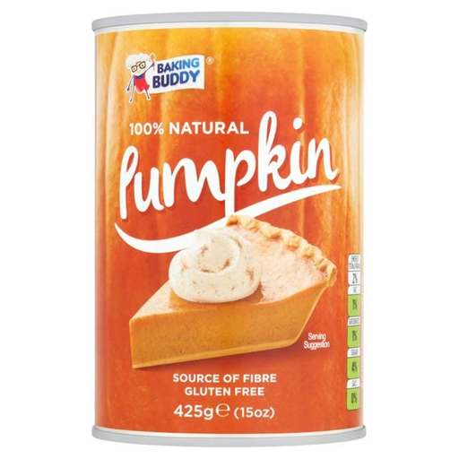 Baking Buddy Puré de Calabaza 100% Natural Lata 425g