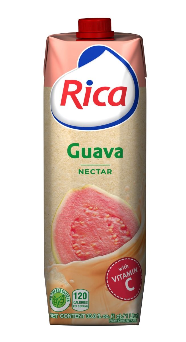 Rica Guava Nectar 33.8oz (1Liter)