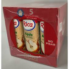 Rica Bebida de Zumo de Manzana 12 x 1 Litro