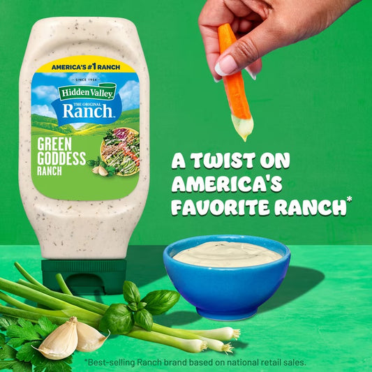 Hidden Valley Ranch Salad Dressing - GROOT 473 ml/16oz