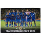 FFK Curacao vlag - MET SPELERS (100cm x 150cm)