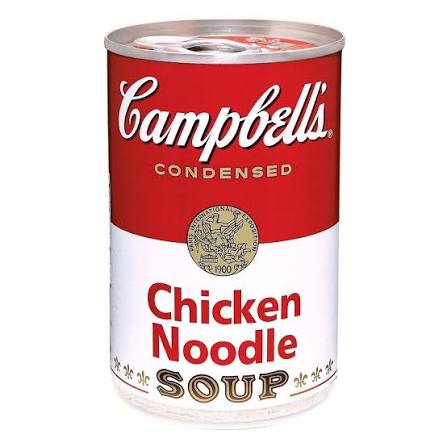 Campbell's Sopa condensada de pollo con fideos 10.75oz (305g)