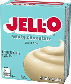 Jello Pudín Instantáneo Chocolate Blanco 96gr