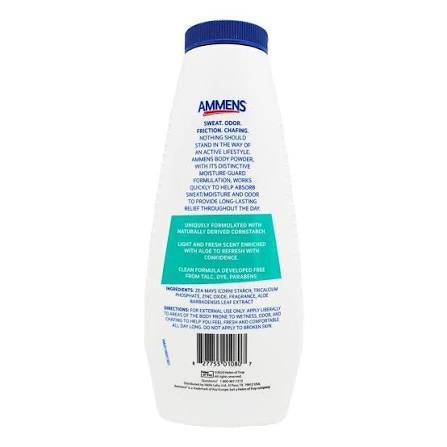 Ammens Shower Fresh 11oz - Blauw