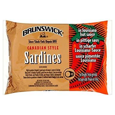 Sardinas Brunswick en salsa picante de Luisiana 106 g (3.7 oz)