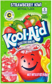 Kool-Aid Strawberry Kiwi sachet 0.14oz (3.9g)