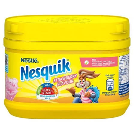 Nesquik Strawberry Powder Drink Mix 10.6oz (300g)