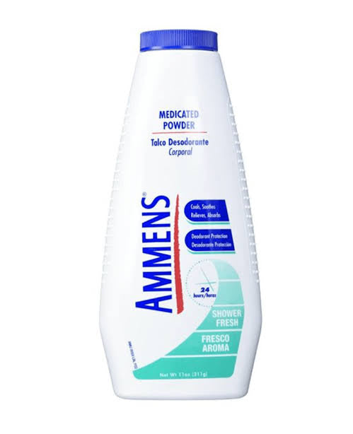 Ammens Shower Fresh 11oz - Blauw