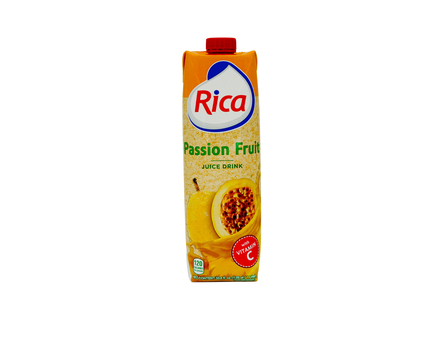 Rica Bebida de Zumo de Maracuyá 33.8oz (1 Litro)