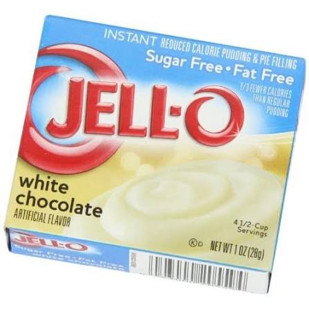 Jello Pudding Fat Free White Chocolate 1oz (32g) - DATUM juni 2026