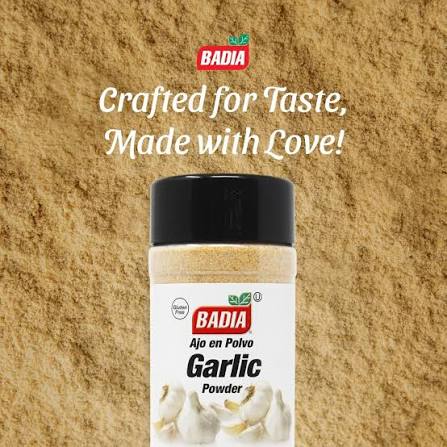 Ajo en polvo Badia 10.5oz (297.7g)