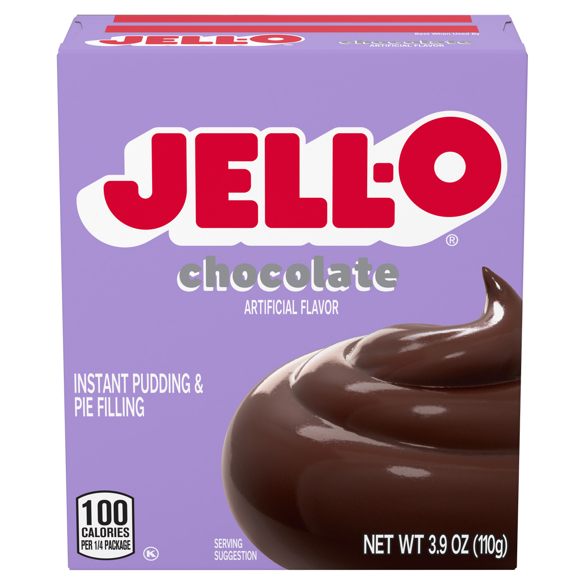 Jello chocolate fudge 3.9oz (110g)