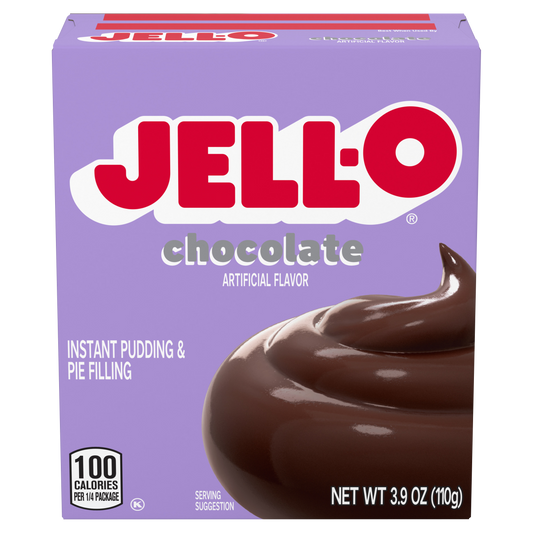 Jello chocolate fudge 3.9oz (110g)