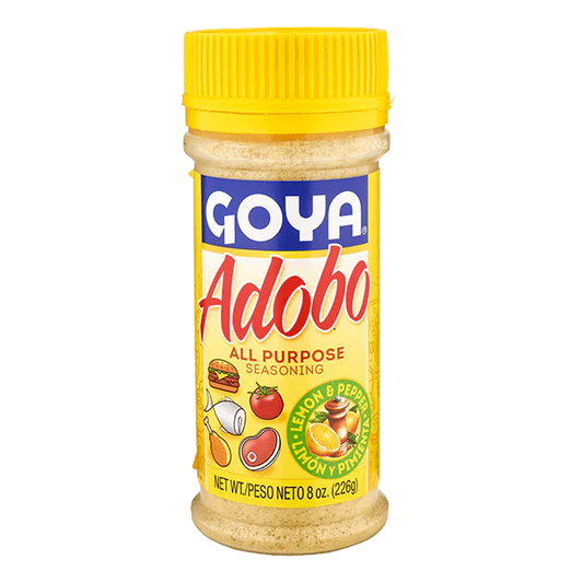 Goya Adobo sazonador para todo uso limón y pimienta 8oz (226g)