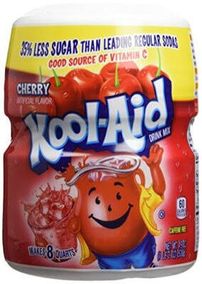 Kool-Aid en polvo - Cereza 19oz (538g)