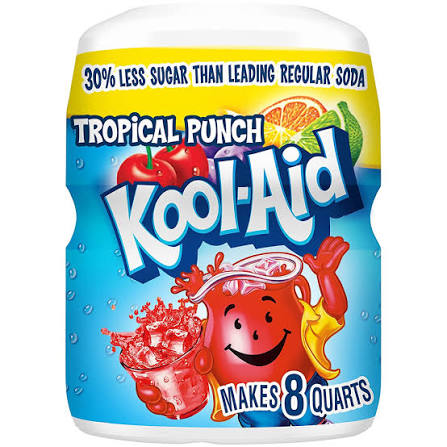 Kool-Aid Powder - Tropical Punch 19oz (538g)