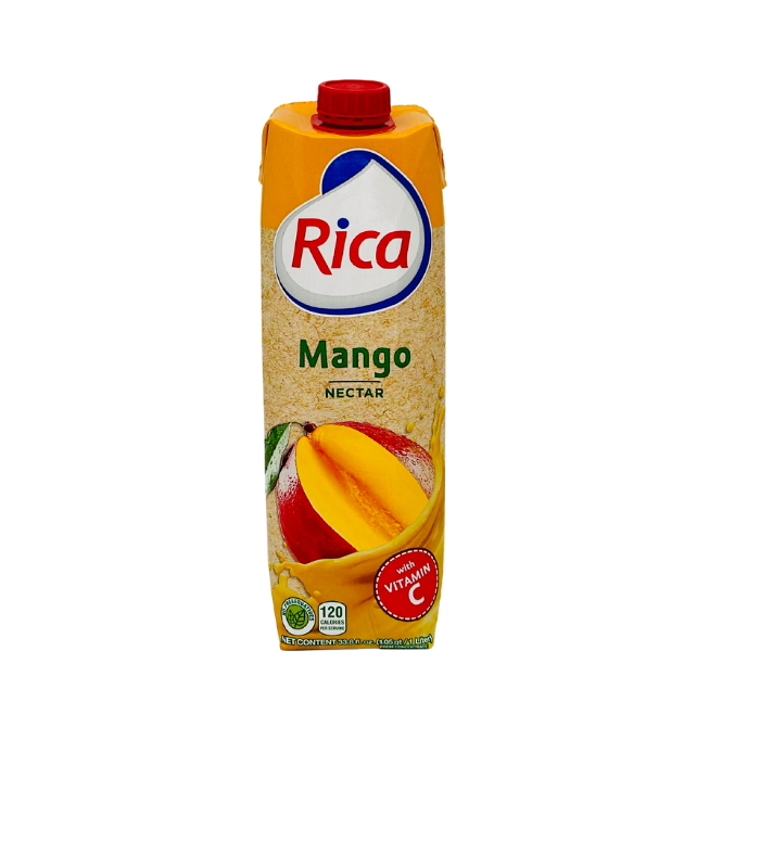 Néctar de mango Rica 33.8 oz (1 litro)