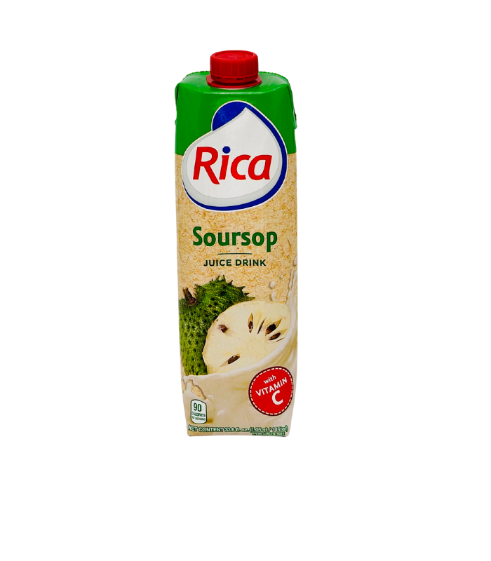 Rica Soursop Juice Drink 33.8oz (1Liter)
