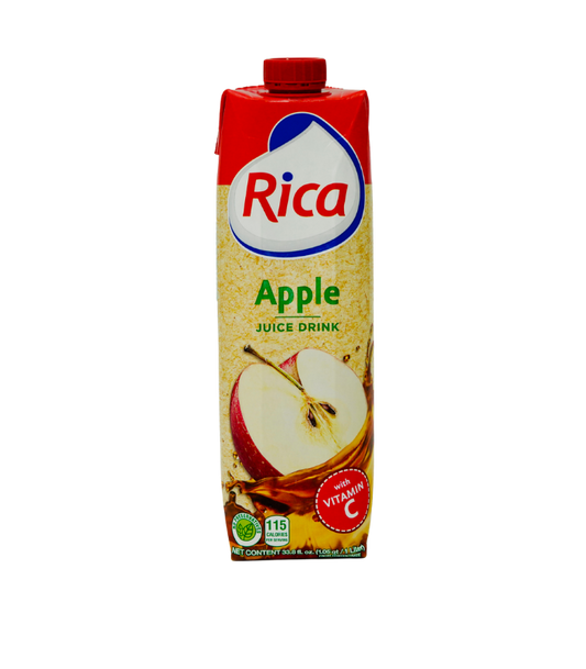 Rica Apple Juice Drink 33.8oz (1Liter)