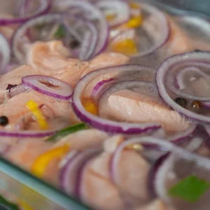 Gezouten Zalm / Salmou