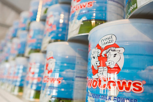 Two Cows Instant Milkpowder 14oz (400g)