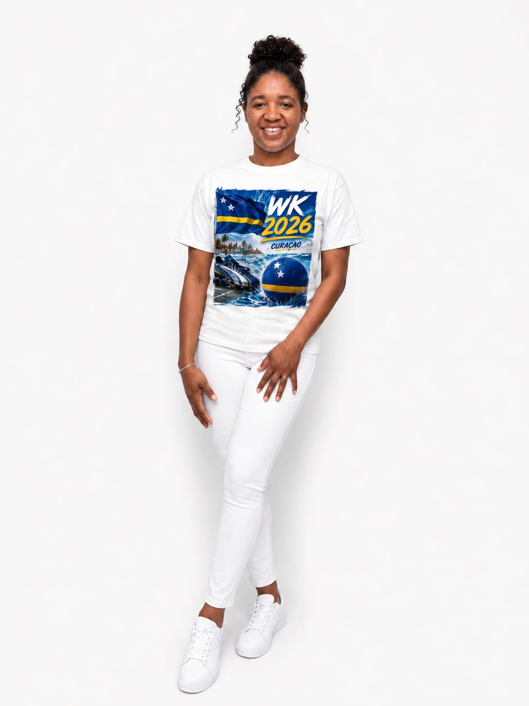 Curaçao T-shirt met korte mouwen - (Shirt 6)
