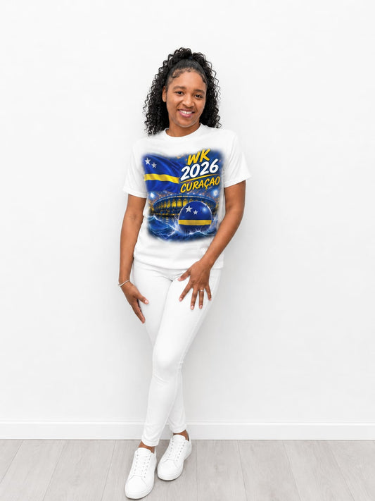 Curaçao T-shirt met korte mouwen - (Shirt 7)