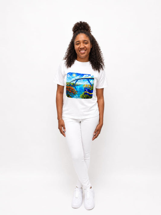 Curaçao T-shirt met korte mouwen - (Shirt 9)