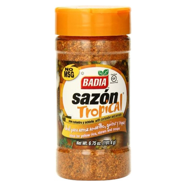 Badia Adobo Tropical 6.75oz (191.4g) - Naranja