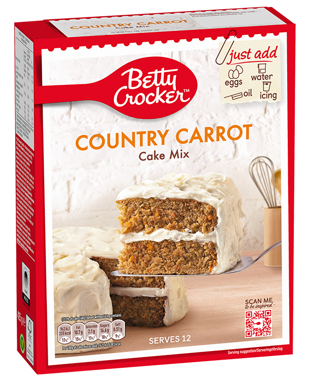Betty Crocker Country Carrot Cake Mix 15oz (425g)