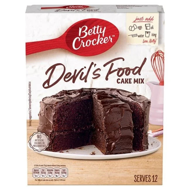 Betty Crocker Devil's Food Cake Mix 15oz (425g)