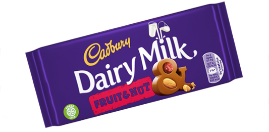 Cadbury Dairy Milk Fruit & Nut (110g)