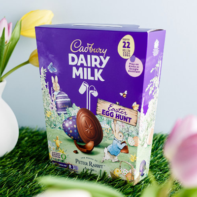 Cadbury egg hunt pack 317 gramos - CAJA DE 8 PAQUETES