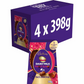 Cadbury fruit & nut ultimate egg 398gram - DOOS VAN 4 PAKKEN