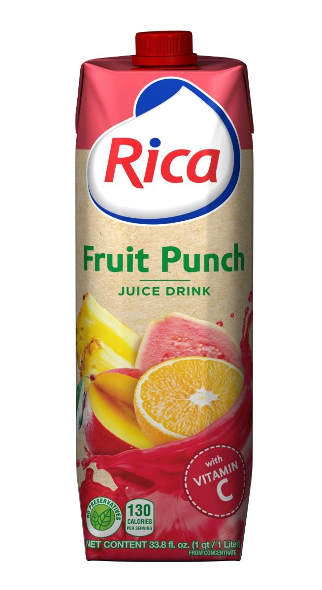 Rica Fruit Punch 12 x 1 Liter