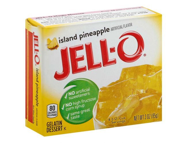Jello Island Pineapple 3oz (85g)
