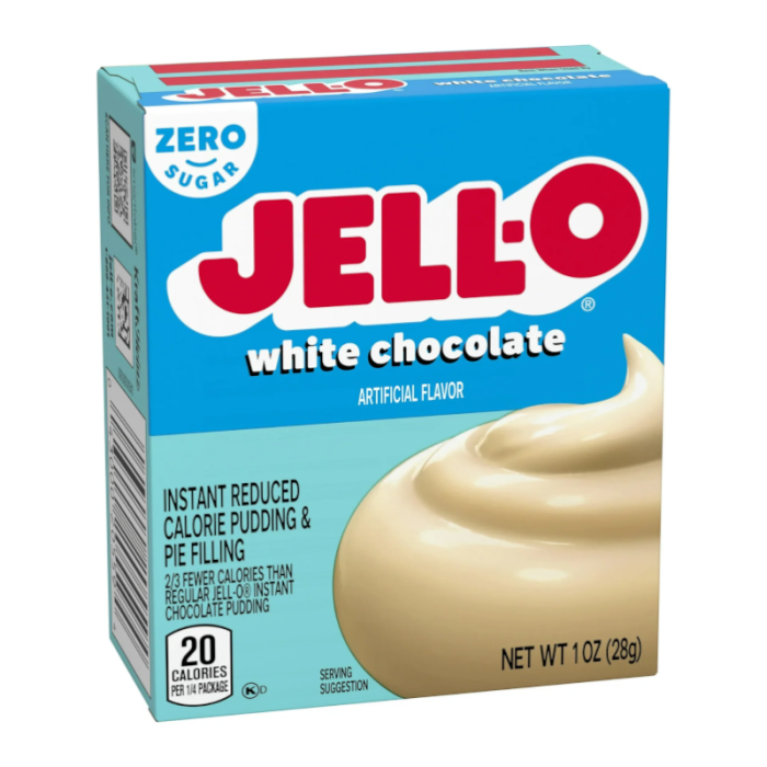 Jello Pudding Sugar Free White Chocolate 1oz (28g)