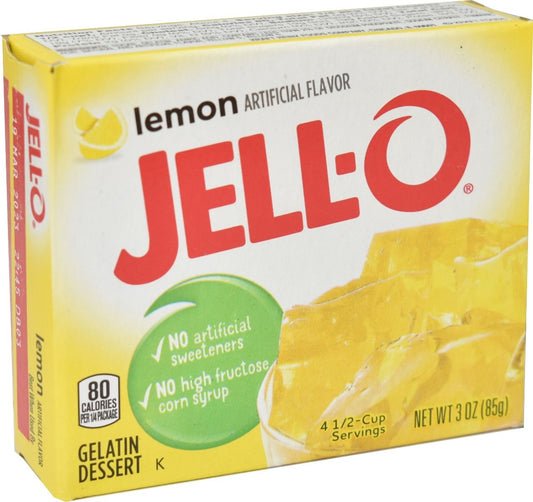 Jello Gelatina en Polvo Sabor Limón 85g