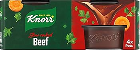 Knorr caldo de carne en gelatina 4x28 gramos