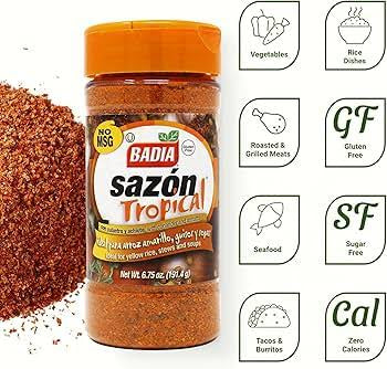 Badia Tropical Seasoning 6.75oz (191.4g) - Oranje