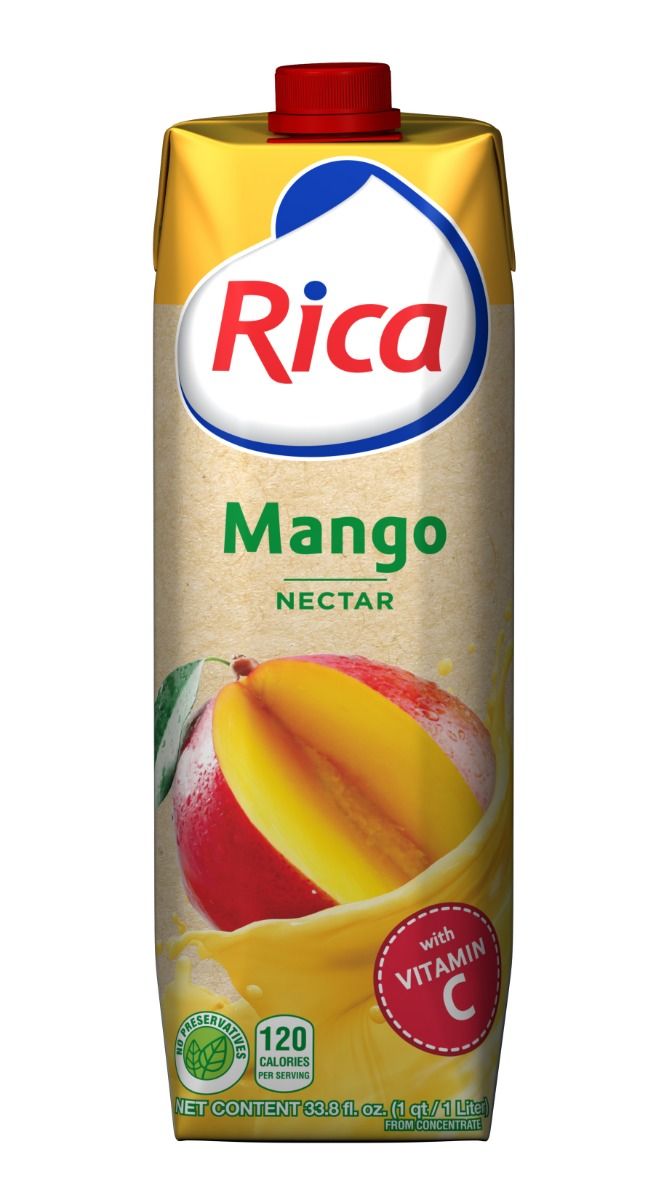 Néctar de mango Rica 33.8 oz (1 litro)