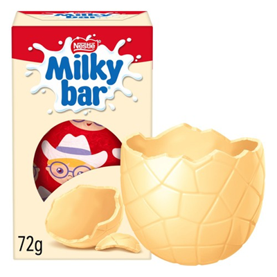 Nestle milkybar egg small 72gram - DOOS VAN 12 PAKKEN
