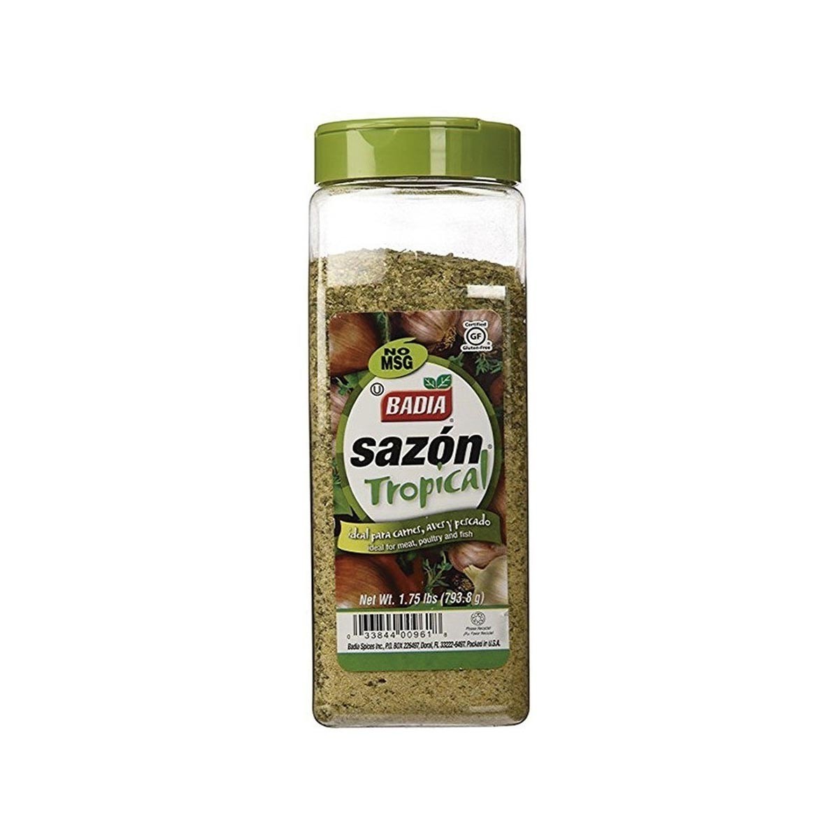 Badia Sazonador Tropical 28oz (793.8g) - Verde